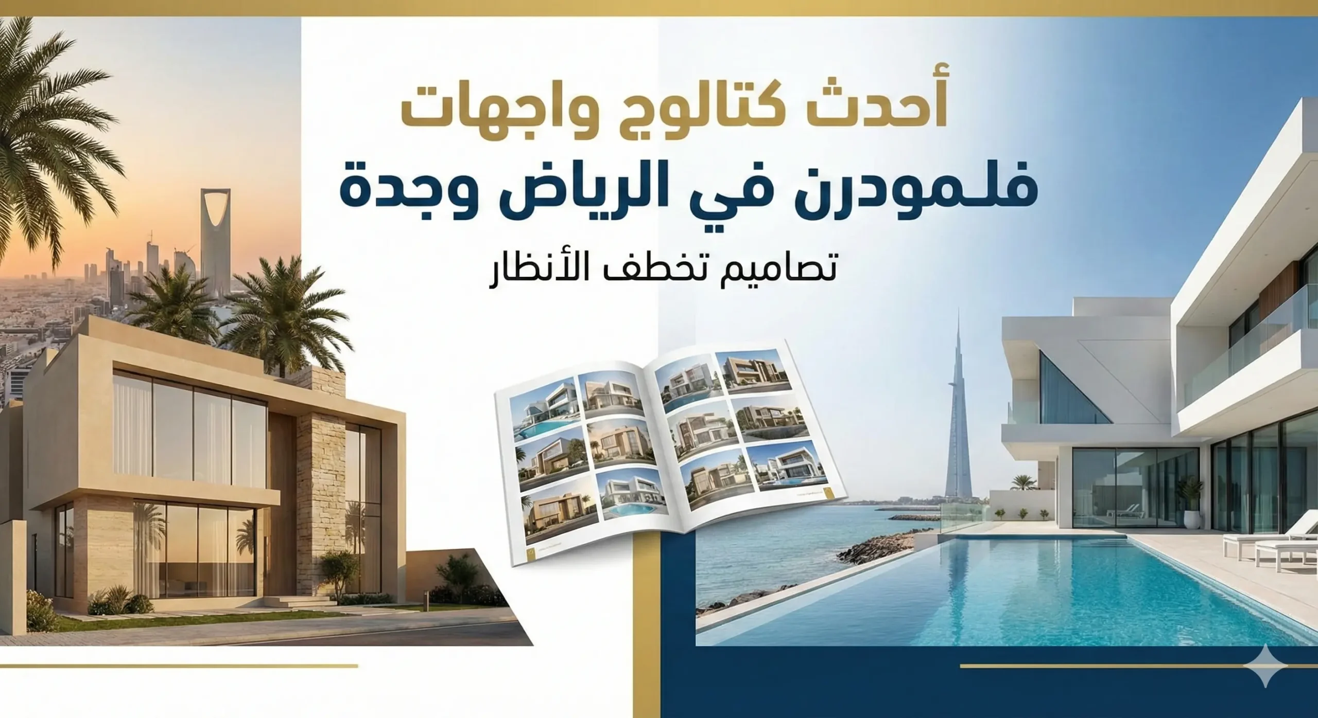 واجهات فلل مودرن